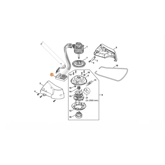 STIHL  Moduł elektroniczny 4852 430 1401